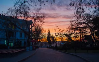 Зимний севастопольский рассвет. Фоторепортаж