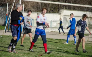 Турнир по регби для новичков проходит в Севастополе