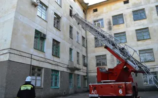 На базе севастопольской больницы состоялись учения МЧС