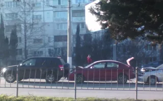 «Паровозик» из авто получился из-за массовой аварии в Севастополе