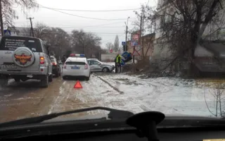 ДТП на Ковпака назвали «съездом любителей летней резины»