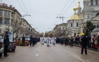Рождественский крестный ход состоялся в Севастополе