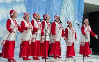 Весёлыми народными гуляниями отметили Рождество в КИЦ