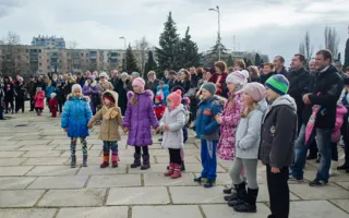 Весёлыми народными гуляниями отметили Рождество в КИЦ