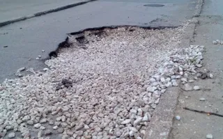 «Водоканал» ушёл. Ямы остались