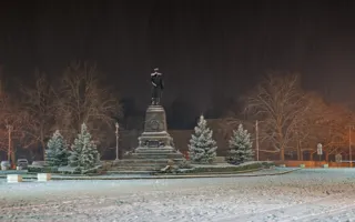 Как Севастополь со снегом подружился