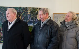Художник Брали Сепханов впервые представил персональную выставку