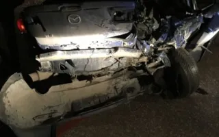 Крымская модель попала в аварию в Севастополе