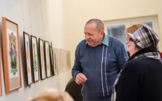 Открылась большая выставка книжной графики Валерия Манина