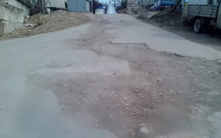 На Меньшикова «забыли» заделать вскрытый ради газовых труб асфальт
