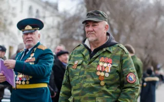 Марш-парад в честь Дня защитника Отечества состоялся в Севастополе