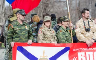 Марш-парад в честь Дня защитника Отечества состоялся в Севастополе