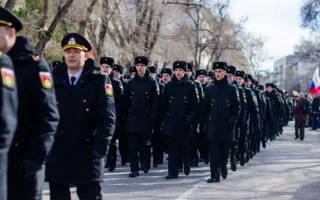 Марш-парад в честь Дня защитника Отечества состоялся в Севастополе
