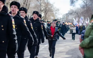 Марш-парад в честь Дня защитника Отечества состоялся в Севастополе
