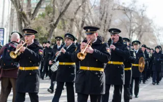 Марш-парад в честь Дня защитника Отечества состоялся в Севастополе