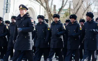 Марш-парад в честь Дня защитника Отечества состоялся в Севастополе