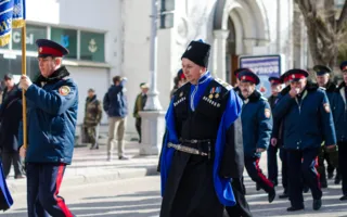 Марш-парад в честь Дня защитника Отечества состоялся в Севастополе