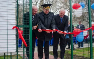 Спортплощадки ЦСКА в Севастополе обновлены и открыты