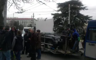 Съёмки фильма о «Крымской весне» в Севастополе в самом разгаре