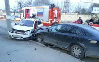 Серьёзное ДТП на 4-й Бастионной: «Джили» всмятку 