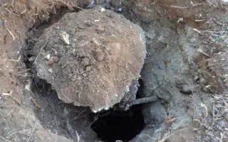 На площади Ушакова обнаружили подземную расщелину