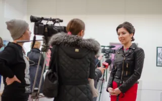 Выставка «Мир графики» Ксении Хидаевой открылась в Севастополе