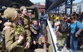 «Поезд Победы» приехал в Севастополь