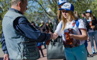 250 тысяч георгиевских лент раздадут в Севастополе