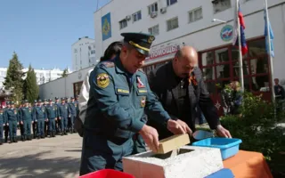 Память о водителе пожарной машины увековечили в Севастополе