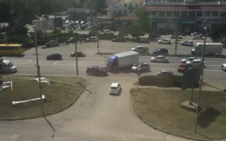 ДТП на «Остряках»: Мотоцикл попал под колёса грузовика