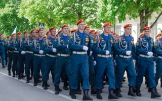 Праздник для пожарных и спасателей устроили в центре Севастополя 