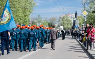 Праздник для пожарных и спасателей устроили в центре Севастополя 