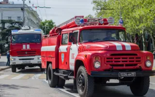 Праздник для пожарных и спасателей устроили в центре Севастополя 
