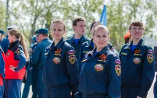 Праздник для пожарных и спасателей устроили в центре Севастополя 