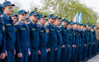 Праздник для пожарных и спасателей устроили в центре Севастополя 
