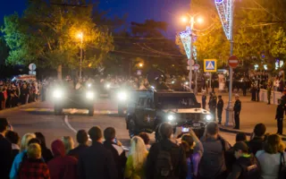 Вечерняя репетиция парада Победы состоялась в Севастополе
