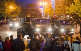 Вечерняя репетиция парада Победы состоялась в Севастополе