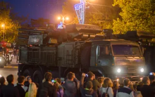 Вечерняя репетиция парада Победы состоялась в Севастополе
