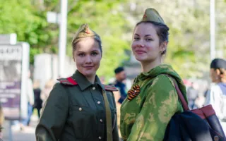 Парад Победы состоялся в Севастополе. Фоторепортаж