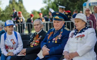 Парад Победы состоялся в Севастополе. Фоторепортаж