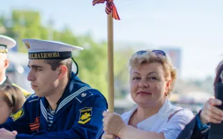 Парад Победы состоялся в Севастополе. Фоторепортаж