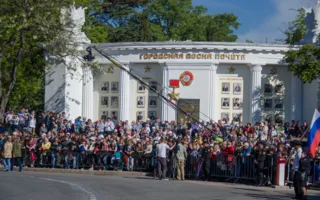 Парад Победы состоялся в Севастополе. Фоторепортаж
