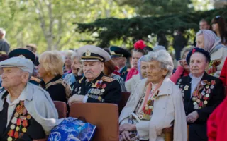 Парад Победы состоялся в Севастополе. Фоторепортаж