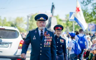 Парад Победы состоялся в Севастополе. Фоторепортаж