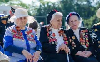 Парад Победы состоялся в Севастополе. Фоторепортаж