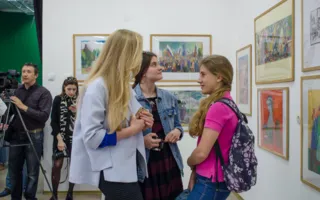 Выставкой детских работ открылась новая галерея «Арт-Маяк»