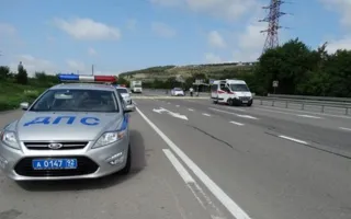Мотоциклист сбил бездомного мужчину в Севастополе