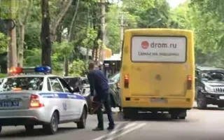 Симферопольская маршрутка врезалась в джип