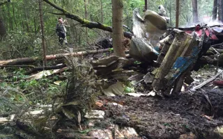 «Русский витязь» разбился в Подмосковье