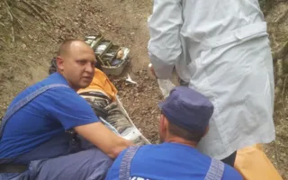 В Крымских горах спасли подростка